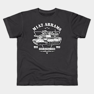 M1A2 Abrams Tank Kids T-Shirt